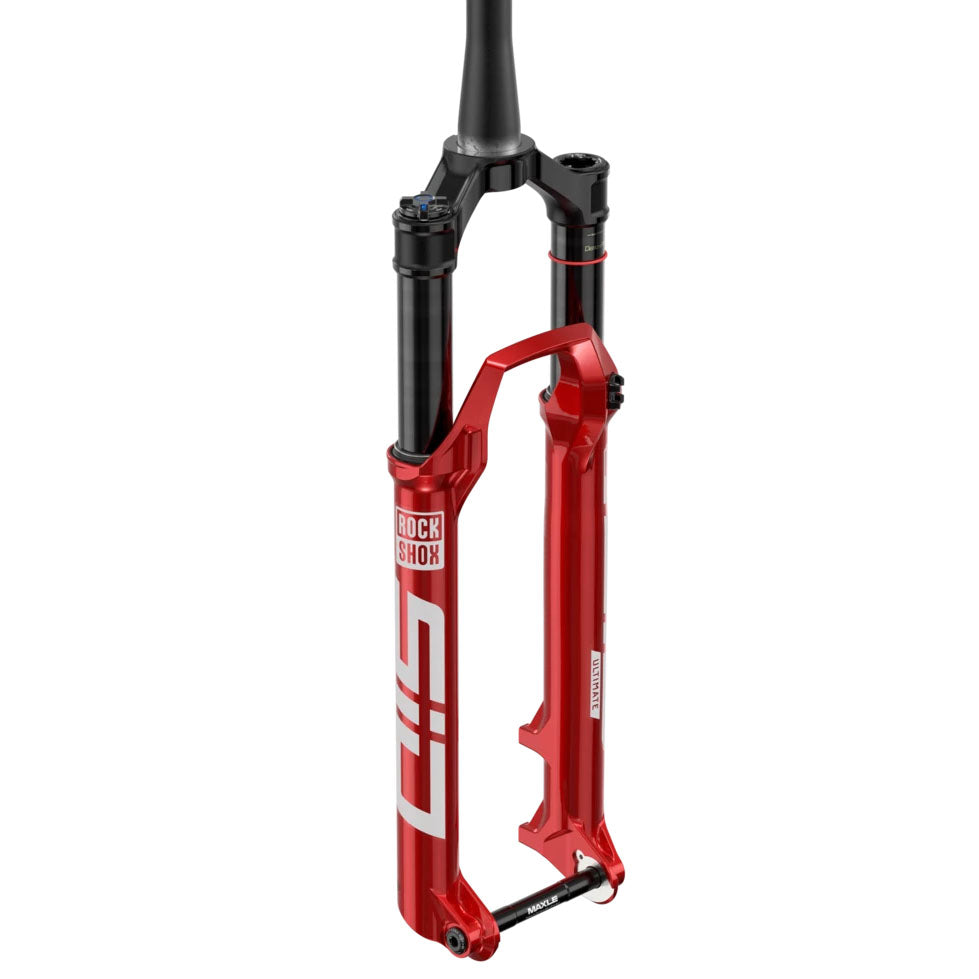 RockShox SID Ultimate Race Day 2 Suspension Fork - 29" 120 mm 15 x 110 mm 44 mm Offsett Electric Red 3P Crown D1