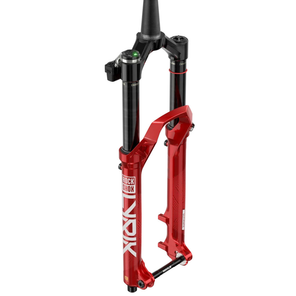 RockShox Lyrik Ultimate Flight Attendant Charger 3.1 Suspension Fork - 29" 160 mm 15 x 110 mm 44 mm Offset Electric Red A3