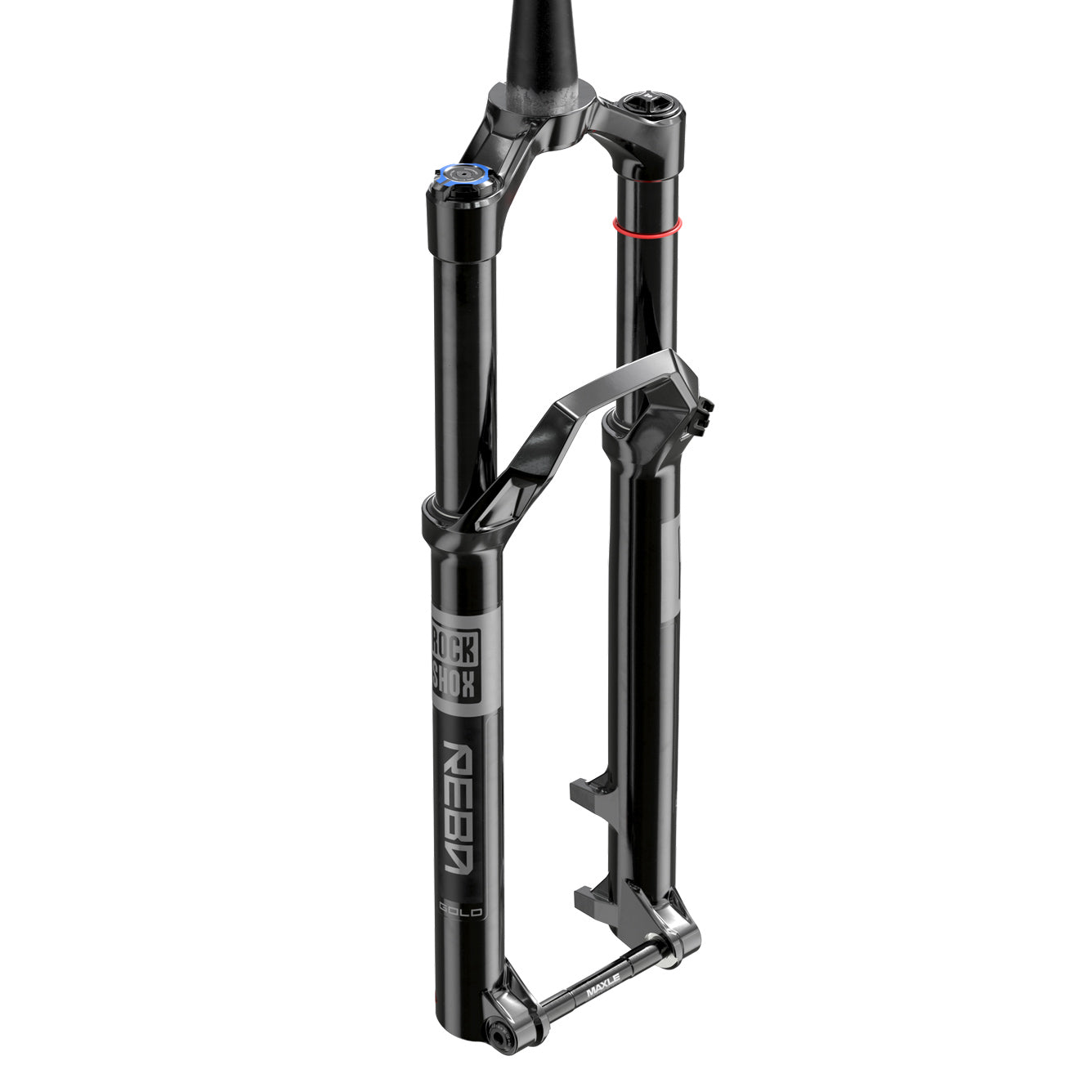 RockShox Reba Gold Isolator RL Suspension Fork - 29" 120 mm 15 x 110 mm 44 mm Offset Gloss BLK 3P Crown B1