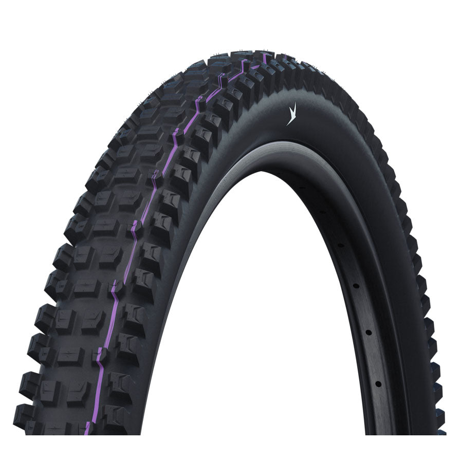 Schwalbe Albert Tire - 29 x 2.50 Tubeless Folding BLK Evolution Line Trail Pro Addix Ultra Soft Radial E-50