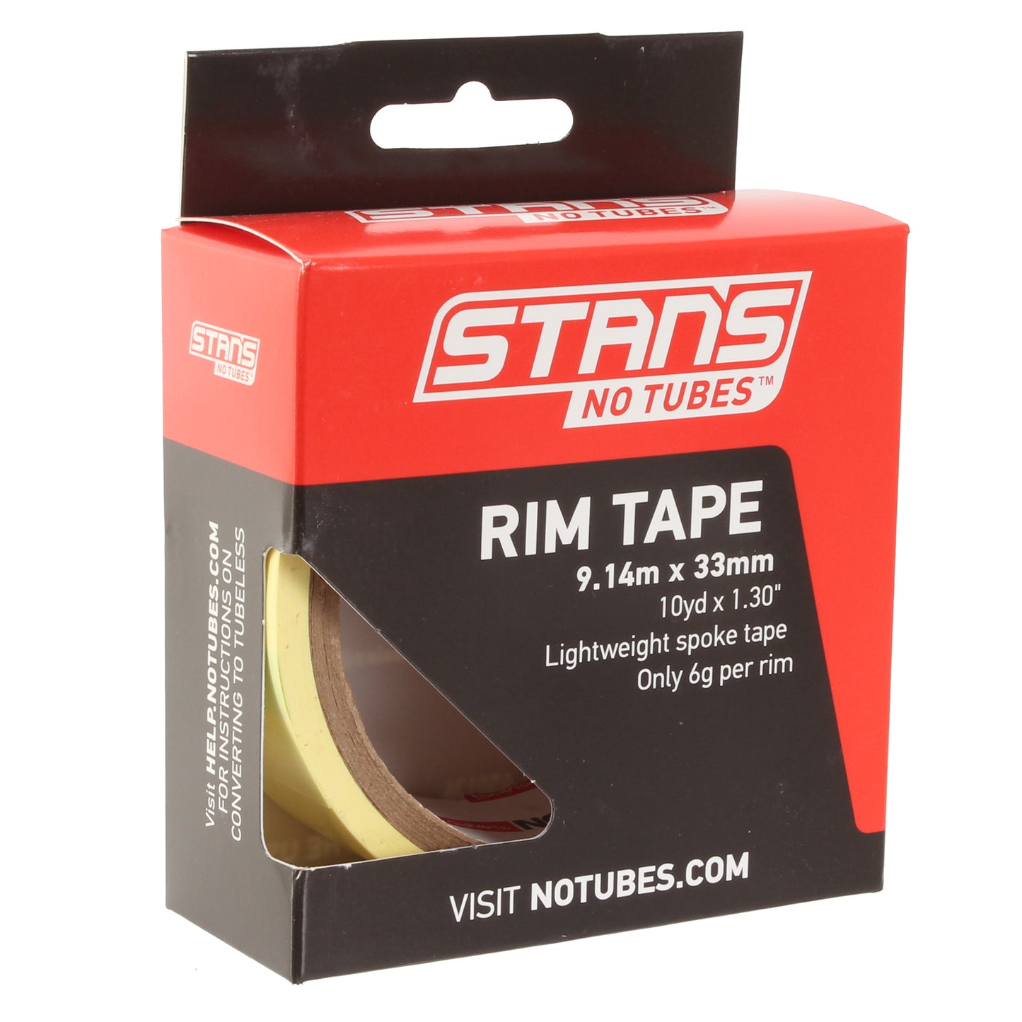 Stan's Yellow Rim 33mm Tape 10 Yard Roll >