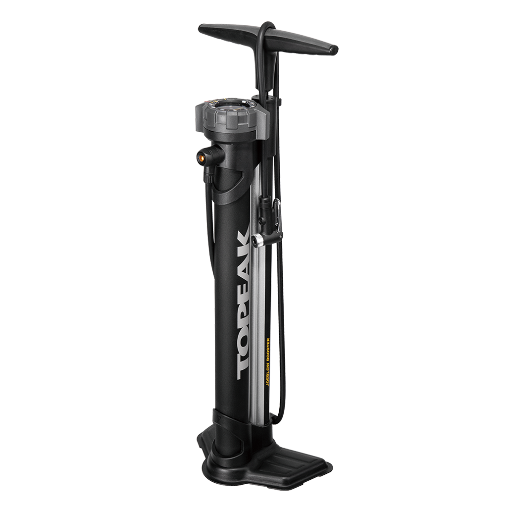 Topeak JoeBlow Booster Floor Pump - 160psi / 11bar SmartHead DX3 Black/Gray