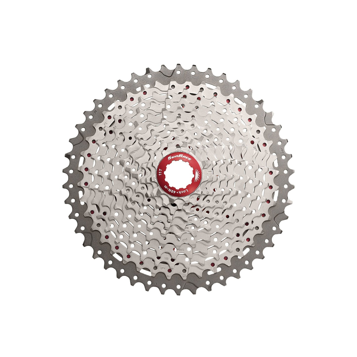 SunRace MX8 Cassette - 11 Speed 11-46t Silver
