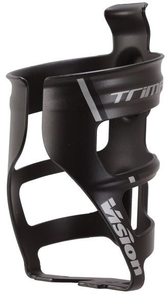 Vision TriMax High Grip Bottle Cage Matte Finish Secure Retention Road/Gravel Use – Matte BLK