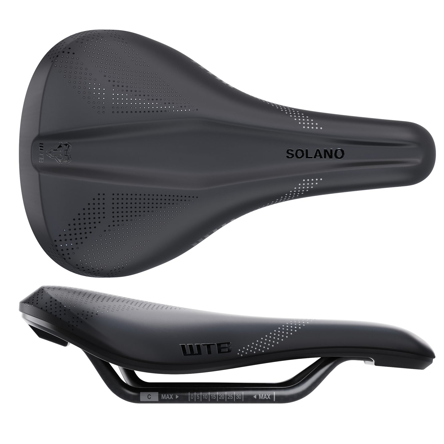 WTB Solano Saddle - Carbon Black Medium Fusion Form
