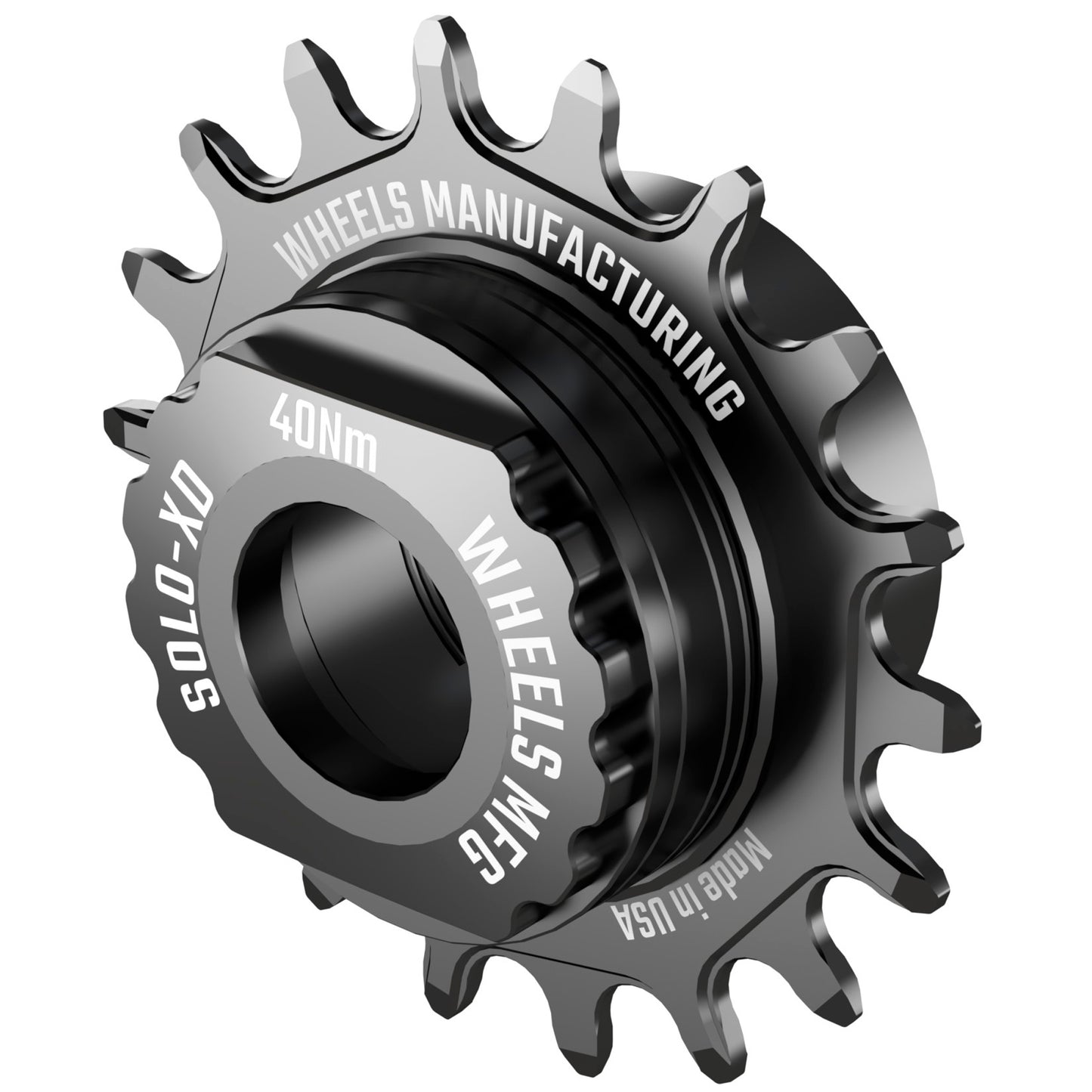 Wheels Manufacturing SOLO-XD XD/XDR Single Speed Conversion Kit - 18t For SRAM XD/XDR Freehub BLK