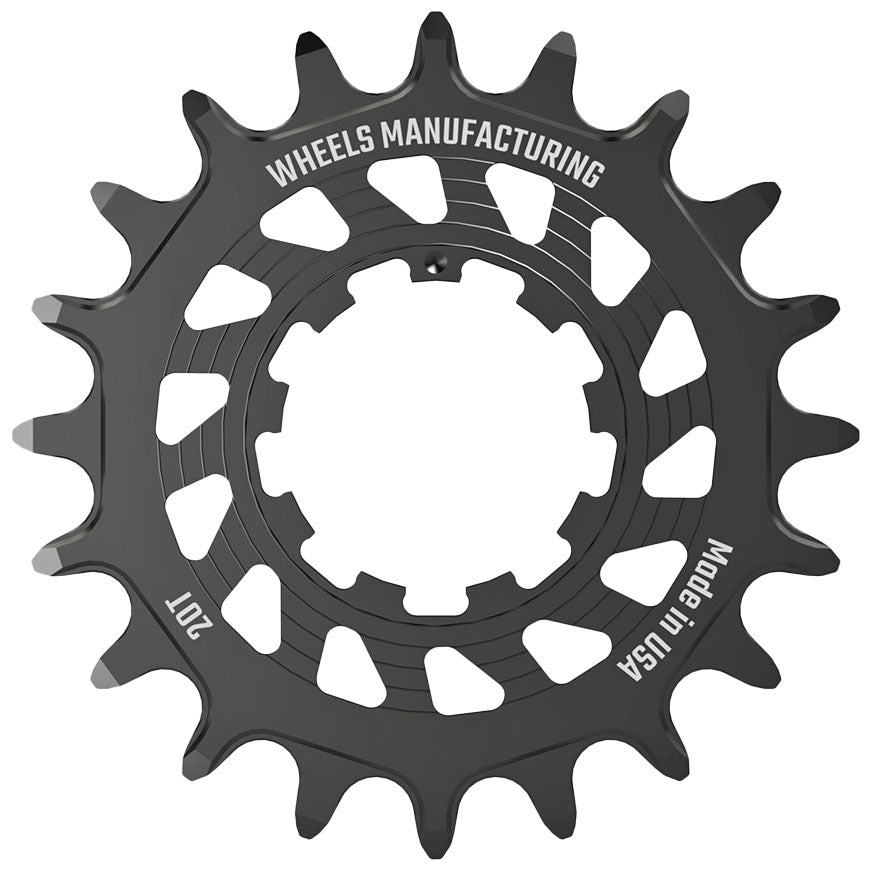 Wheels Manufacturing SOLO HG Cog - 20t Fits SOLO-HG Kits Black