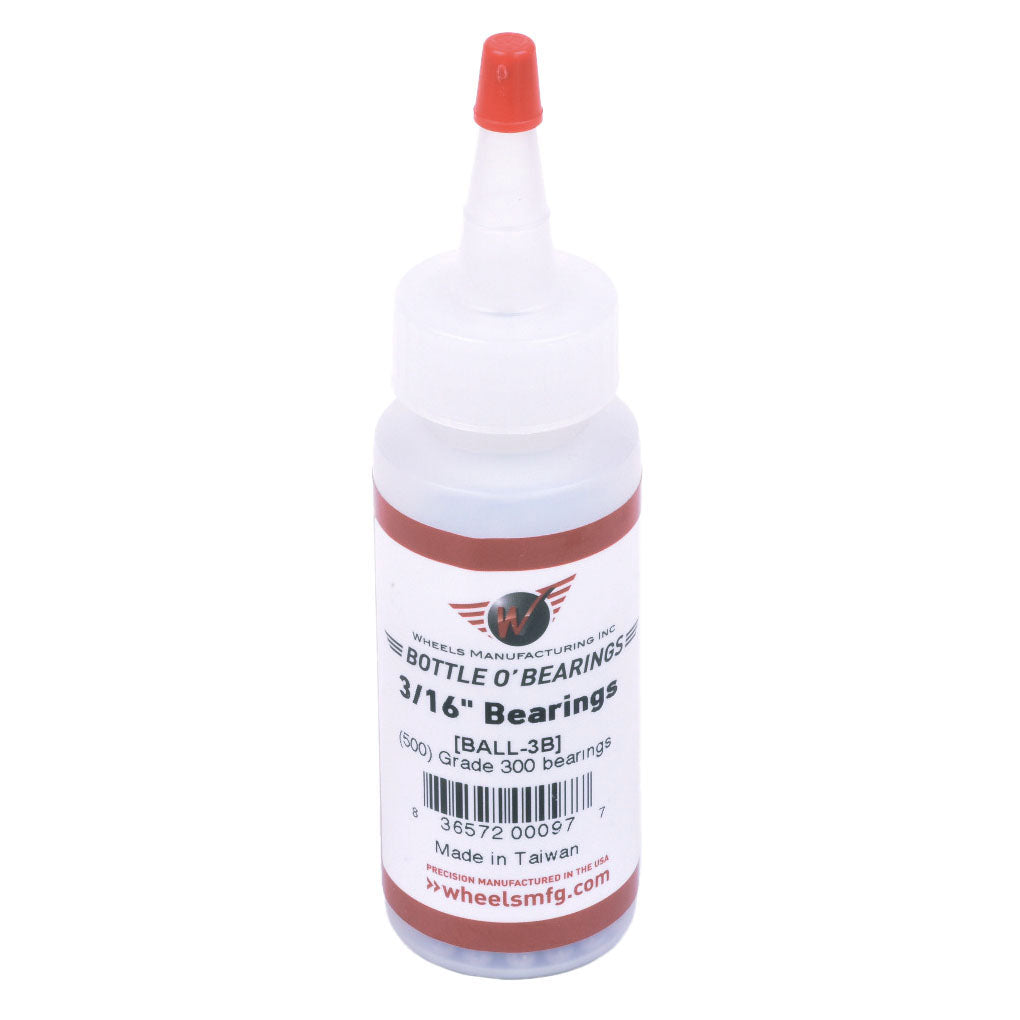 Wheels Manufacturing Grade 300 3/16" Loose Ball Bearing: Bottle of 500
