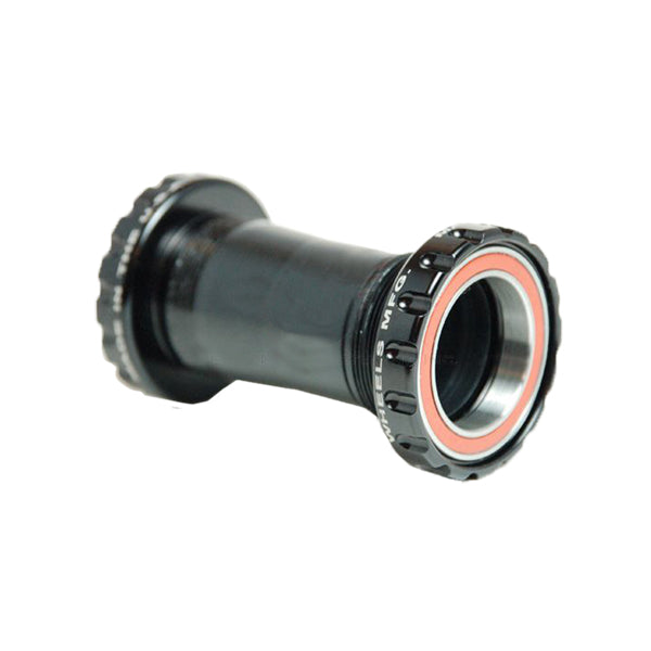 Wheels Manufacturing BSA 30 Bottom Bracket - English BSA Frame Interface ABEC-5 Angular Contact Bearings For 30mm Spindle BLK