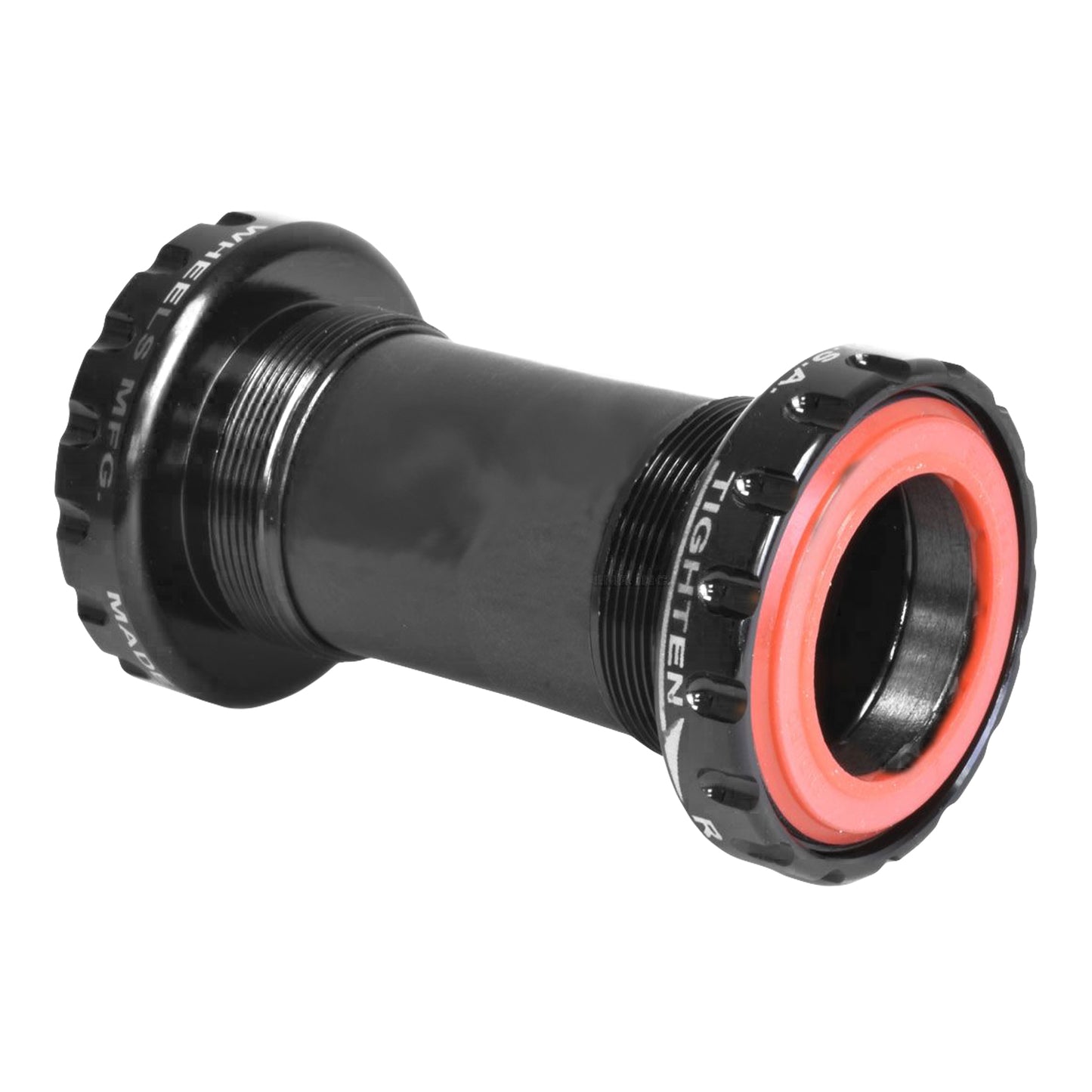 Wheels Manufacturing BSA English Threaded Bottom Bracket - DUB Spindle ABEC-3 Bearing BLK