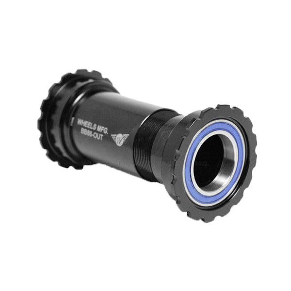 Wheels Manufacturing BB86/92 Shimano Bottom Bracket ABEC-3 Bearings BLK Cups - Threaded