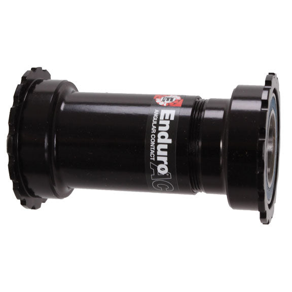 Wheels Manufacturing Thread Together BB86/92 SRAM Bottom Bracket Angular Contact Bearings BLK Threaded Cups