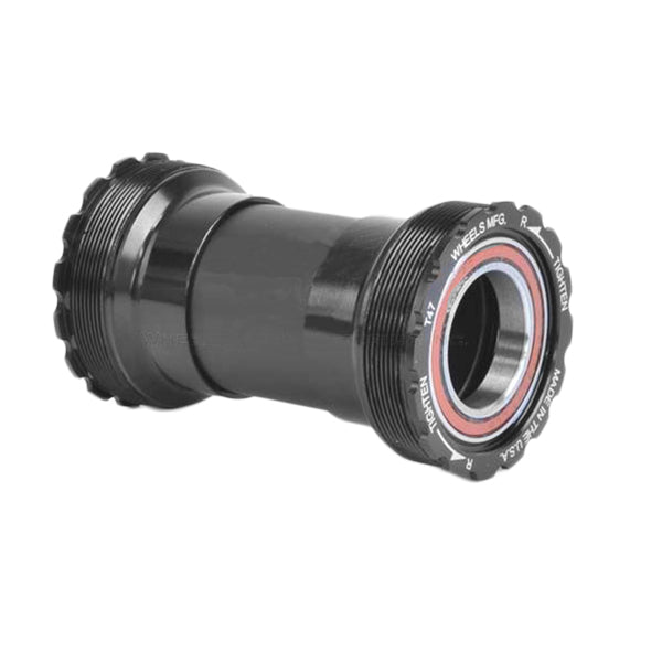Wheels Manufacturing T47 Inboard Bottom Bracket Angular Contact Bearings 24mm Shimano Spindles