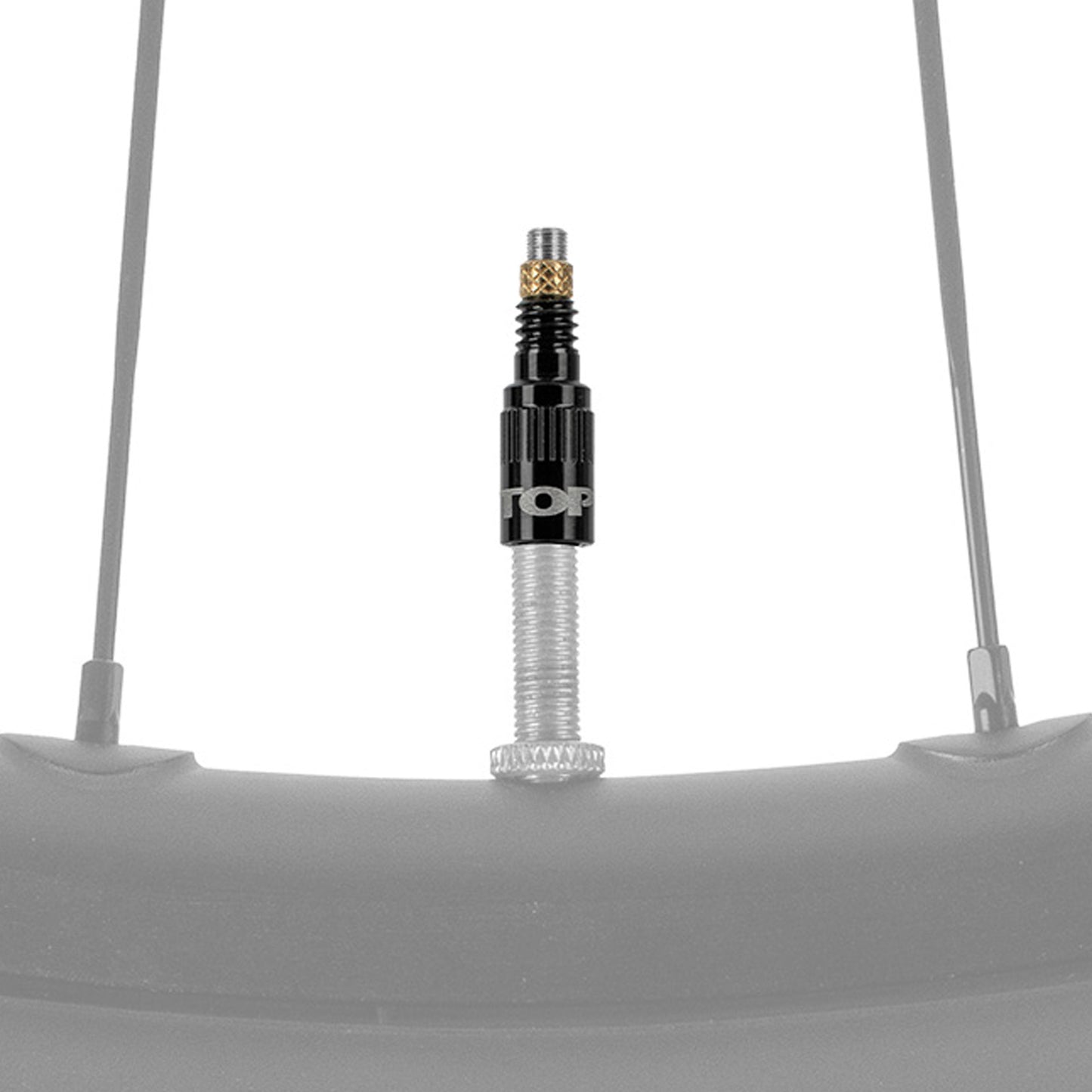 Topeak TurboFlow Valve Adapters Black