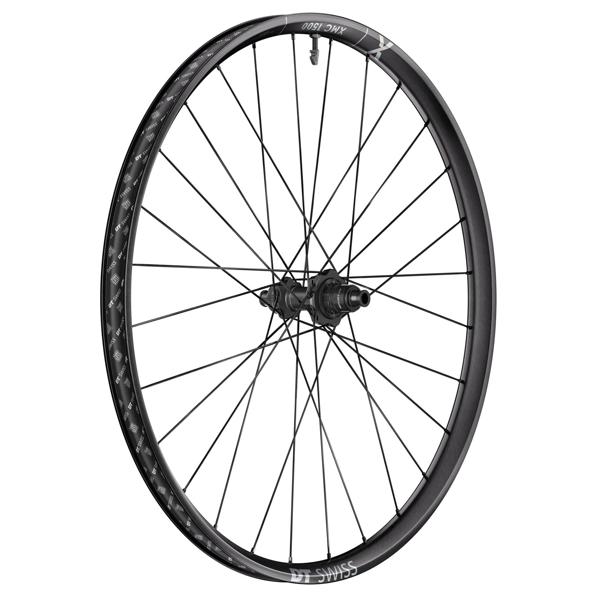 DT Swiss XMC 1500 Spline 30 Rear Wheel - 29" 12 x 148mm Center-Lock XD/Micro Spline 12M DEG 90 DF BLK