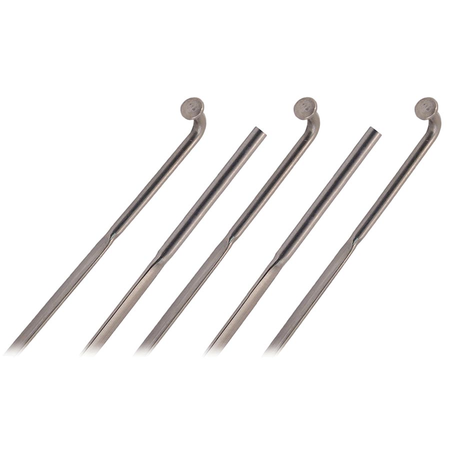 Sapim CX-Ray Spokes Bladed J-Bend Silver 2.0 Length: 310mm No threads Cut to size Pack of 100