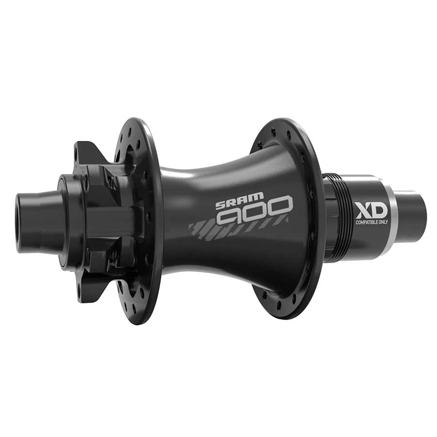 SRAM 900 Rear Hub - QR x 135mm/12 x 142mm 6-Bolt HG 11 Road Black 28H