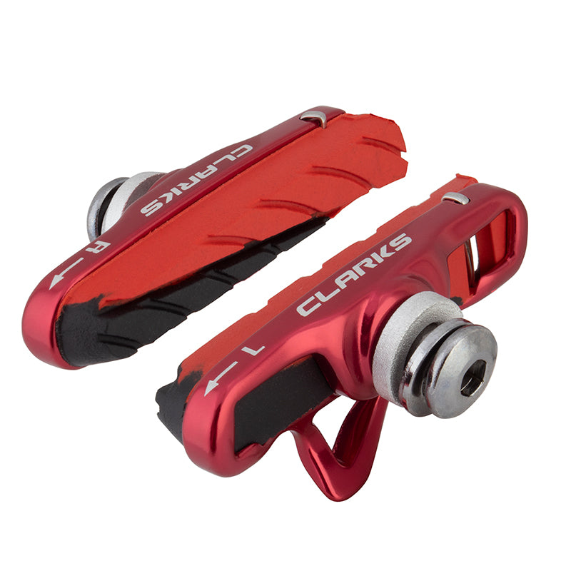 Clarks CPS471 Road Pad Shimano 55mm All Weather Black/Red