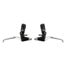 Sunlite Alloy MTN Levers Black/Silver Pair 4 Finger