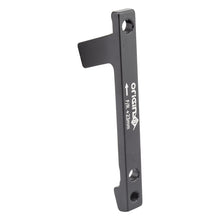 Origin8 Vise Post Mount Disc Adapter FT/RR 180mm to 203mm Post Mount Post Mount Black +23mm