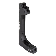 Origin8 Vise Flat Mount to Post Mount Disc Adapter FT 140mm/160mm Flat Mount Post Mount Black +0mm