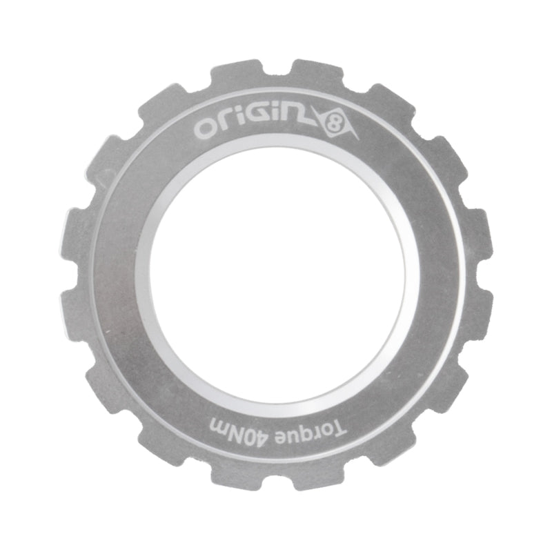 Origin8 CenterLock Disc Lockring Silver Rotor
