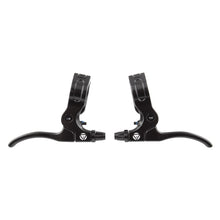 Black ops Hinged 2-Finger Lever Black Pair 2 Finger