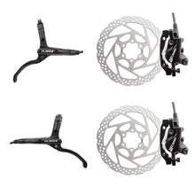 Clarks React 2 Hydraulic Disc Brake Kit Pair disc brake Black