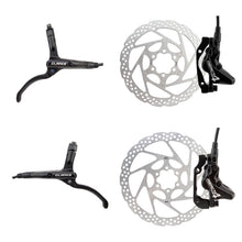 Clarks React 4 Hydraulic Disc Brake Kit Pair disc brake Black