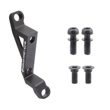 Origin8 Vise Post Mount to Flat Mount Disc Adapter FT/RR Post Mount Flat Mount Black +20mm