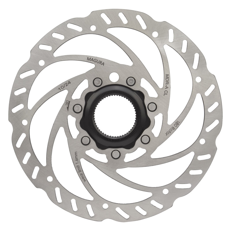 Magura MDR-A CL Disc Brake Rotor - 180mm Center Lock External Notch Lockring Only compatible MT A2 Brakes