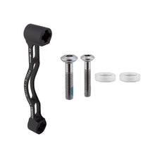 Origin8 TorqLite Post Mount Disc Adapter FT/RR Post Mount Post Mount Black +20mm