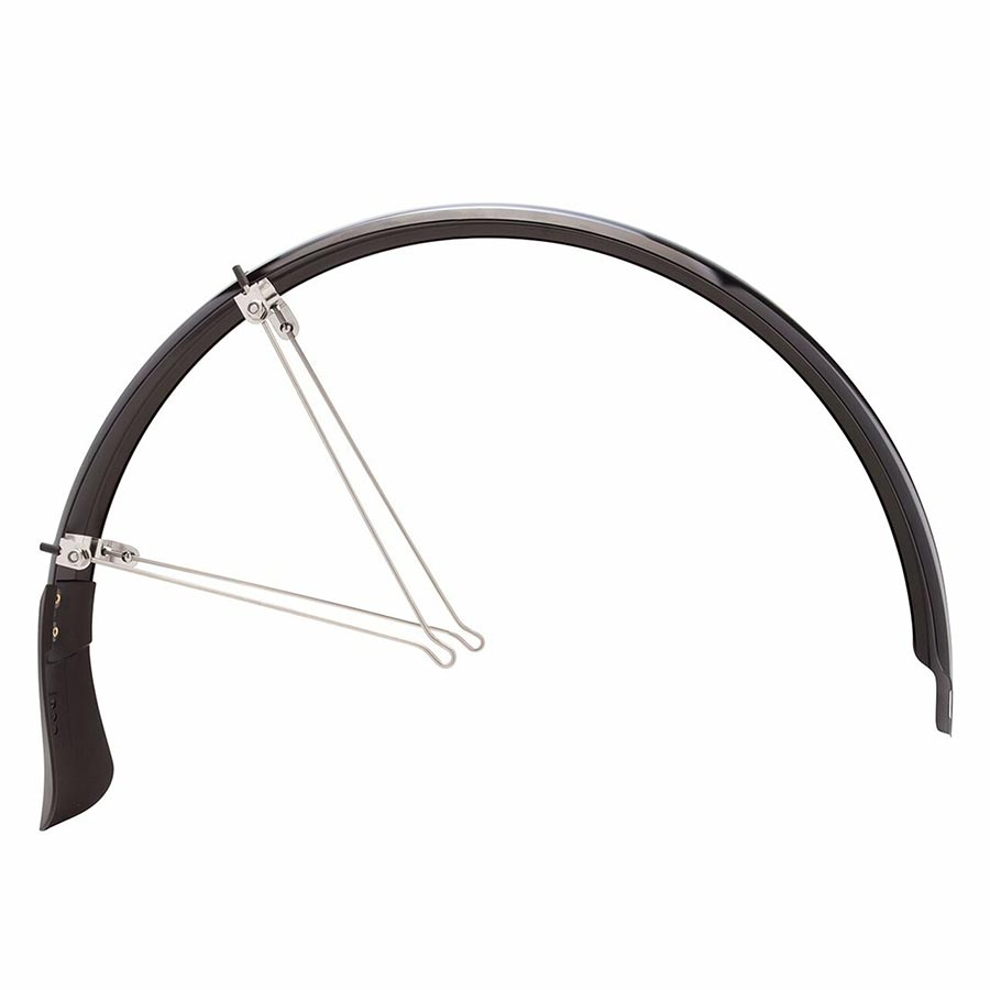 Planet Bike Cascadia ALX 20" x 1.0-1.5" Rear Recumbent Fender: Each Black