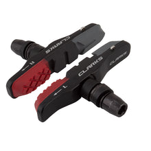 Clarks CPS513 Threaded Post Cartridge Pad 1 Pair 72mm Triple Red/Black/Gray Black Offset