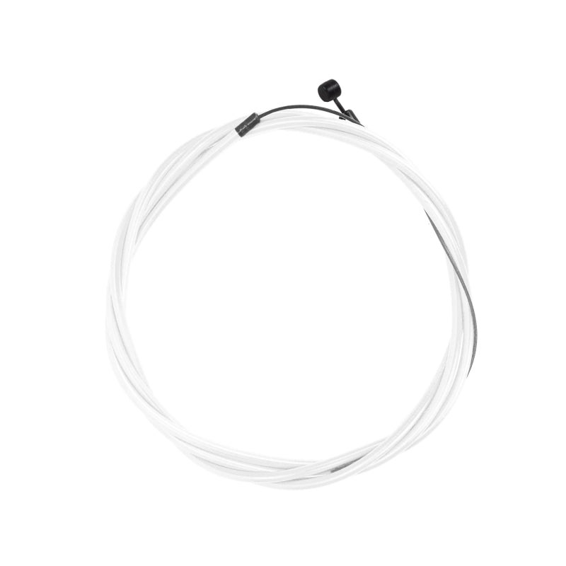 Black ops DefendR Brake Cable Kit Front or Rear 2100mm 1.5mm SS w/ PTFE White BMX/MTB