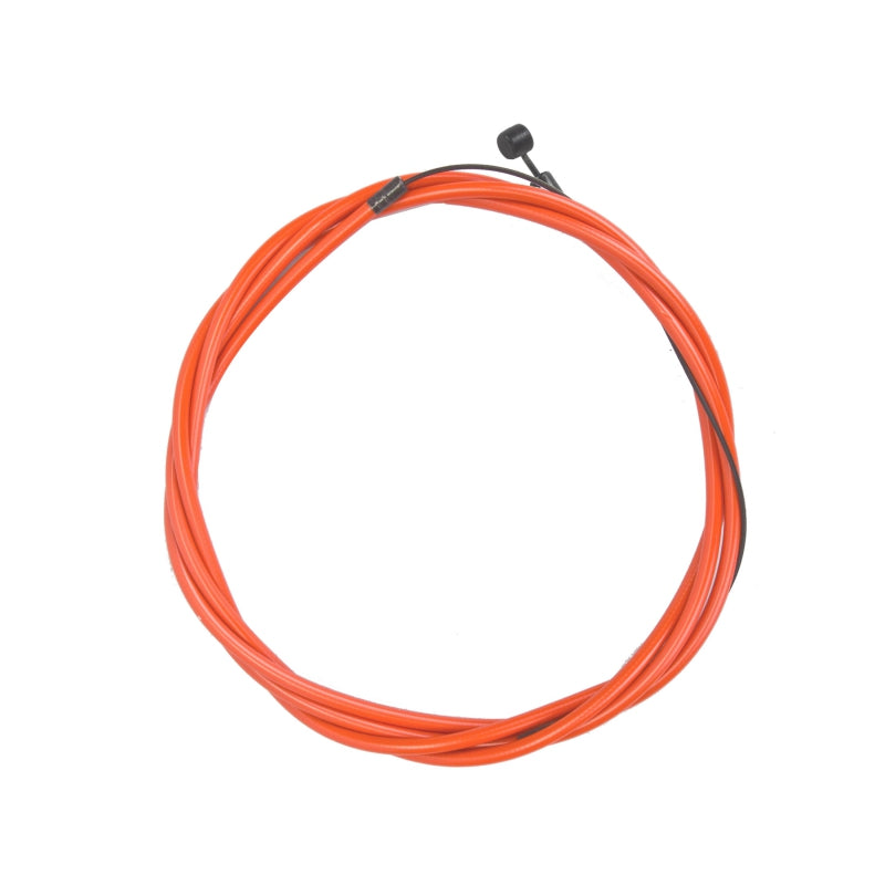 Black ops DefendR Brake Cable Kit Front or Rear 2100mm 1.5mm SS w/ PTFE Orange BMX/MTB
