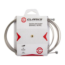 Clarks Stainless Steel Brake Wire Front or rear 3060mm 1.5mm SS Silver MTB/Road