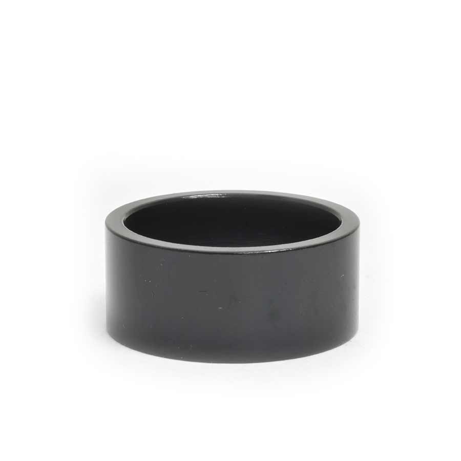 Wheels Manufacturing Aluminum Headset Spacer - 1-1/8" 15mm Black 1-each