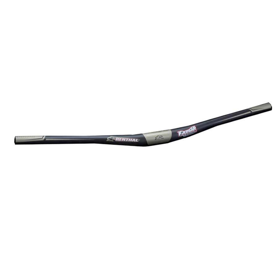 Renthal FatBar Carbon Handlebar - Carbon 10mm 800mm 31.8mm Black V2