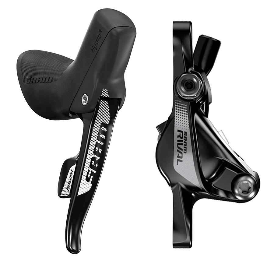 SRAM Rival 22 Flat Mount Hydraulic Disc Brake Front Shifter 950mm Hose Rotor Sold Separately