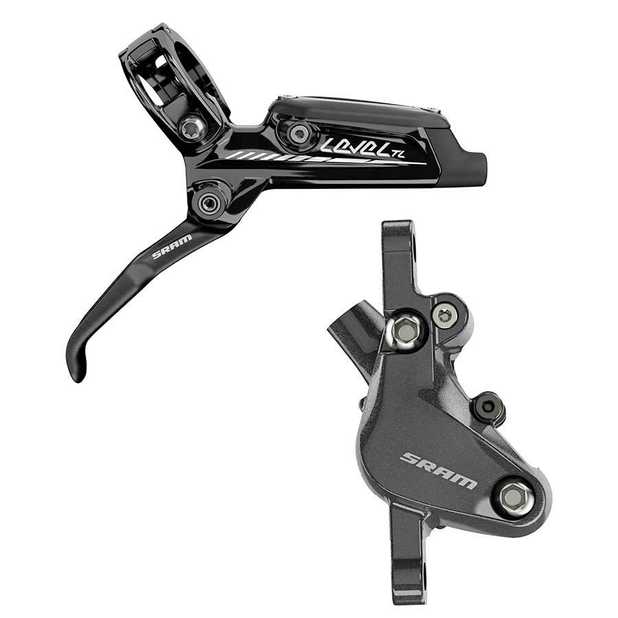 SRAM Level TL Disc Brake and Lever - Rear Hydraulic Post Mount Black A1