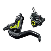 Magura MT8 SL Disc Brake Lever - Front Rear Hydraulic Flat Mount Gray/YLW