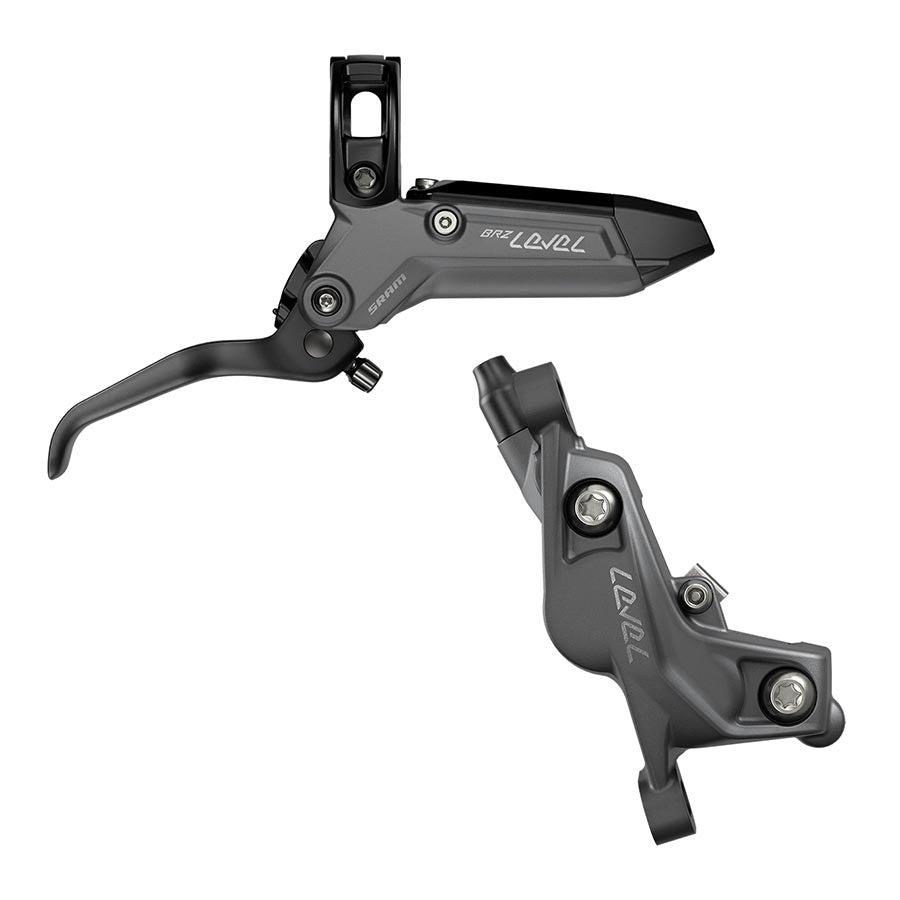 SRAM Level Bronze Stealth Disc Brake Lever - Rear Post Mount 4-Piston Aluminum Lever SS Hardware Dark Polar C1