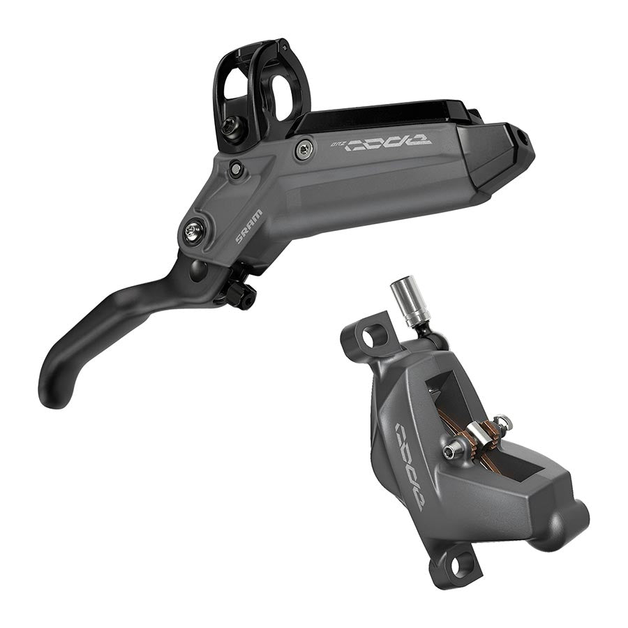 SRAM Code Bronze Stealth Disc Brake Lever - Front Post Mount 4-Piston Aluminum Lever SS Hardware Dark Polar C1