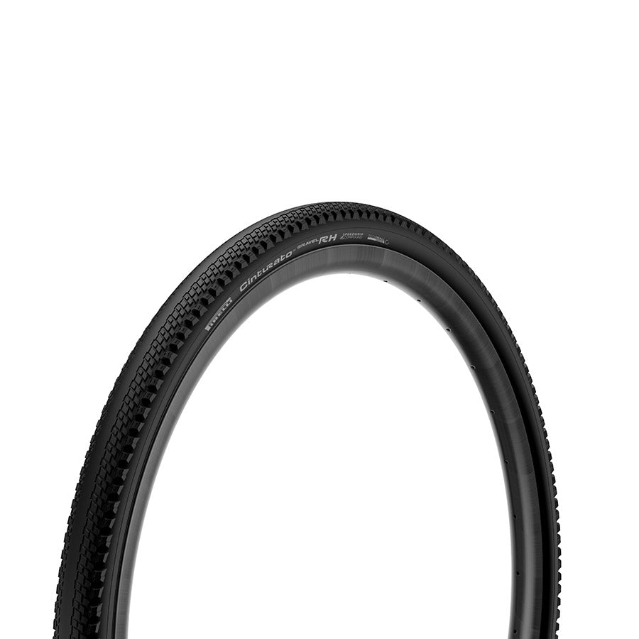 Pirelli Cinturato Gravel RH Tire - 700 x 50 Tubeless Folding BLK SpeedGrip TechWALL Gravel Performance