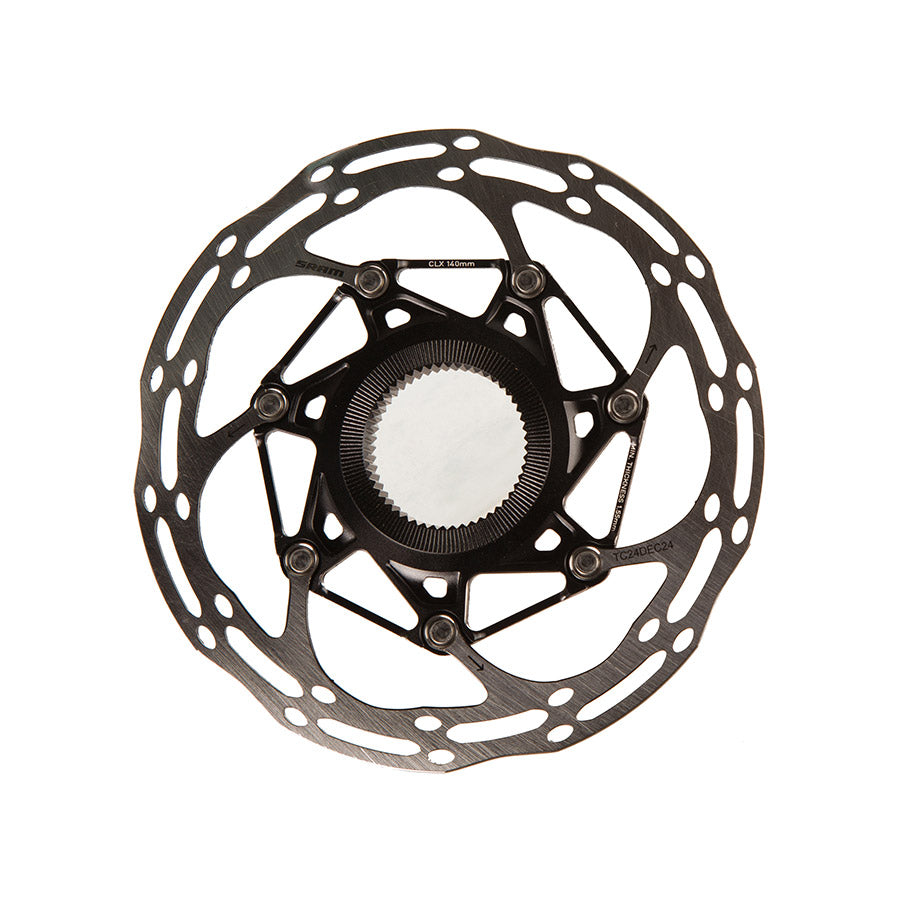 SRAM CenterLine X Disc Brake Rotor - 140mm Center Lock 1.85mm Includes Internal Tooled Lockring