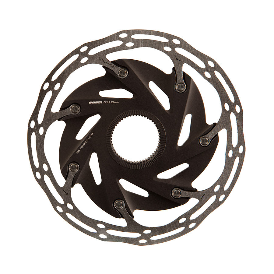 SRAM CenterLine XR Disc Brake Rotor - 160mm Center Lock 1.85mm Includes Internal Tooled Lockring