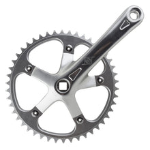 Origin8 SST 165x46 103mm JIS Square Taper crankset silver/silver