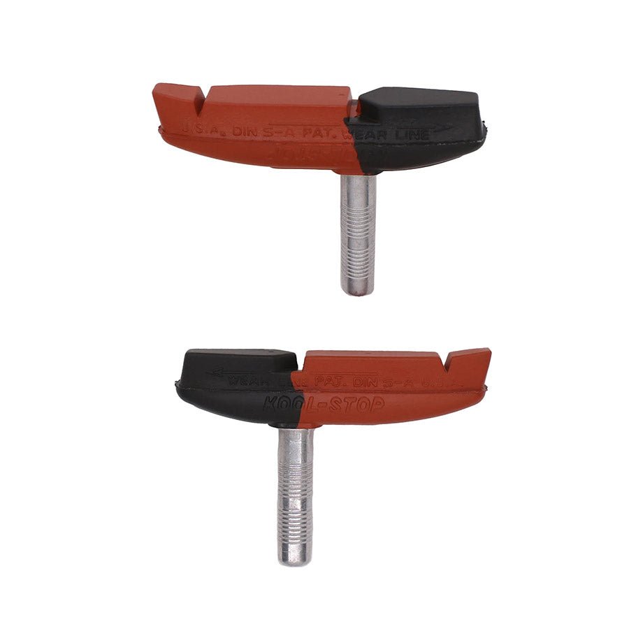 Kool Stop Eagle 2 Cantilever Brake Pads Non-threaded posts Dual Black Pair