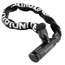 Kryptonite Keeper 712 Combination Integrated Chain Black